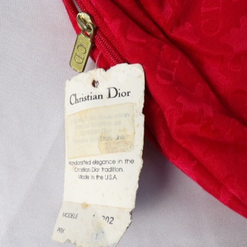 Vintage Christian Dior Cosmetic Travel Pouch - Picture 4 of 4